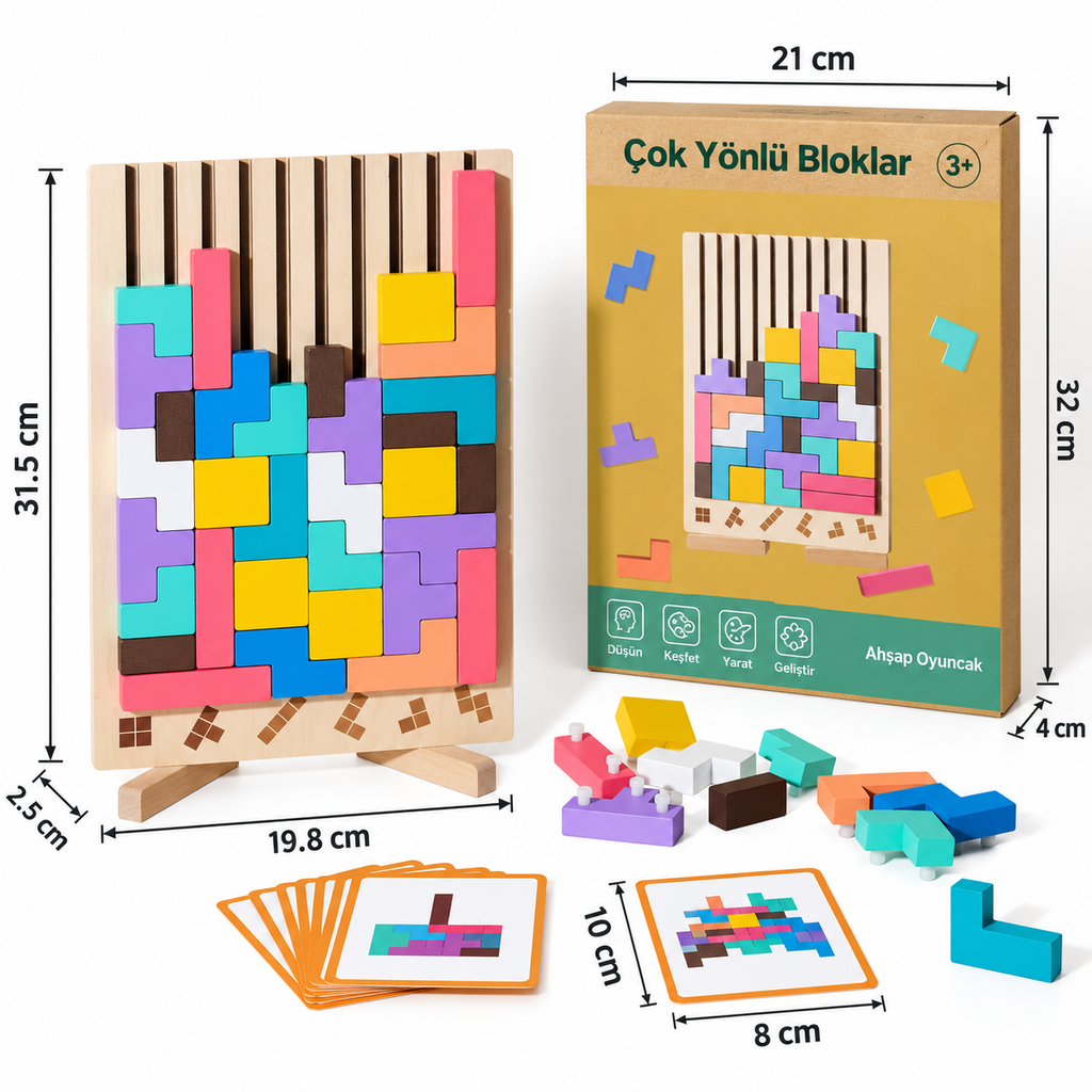 Montessori Ahşap Yapboz