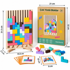 Montessori Ahşap Yapboz